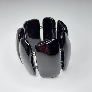 Chunky Black Bracelet